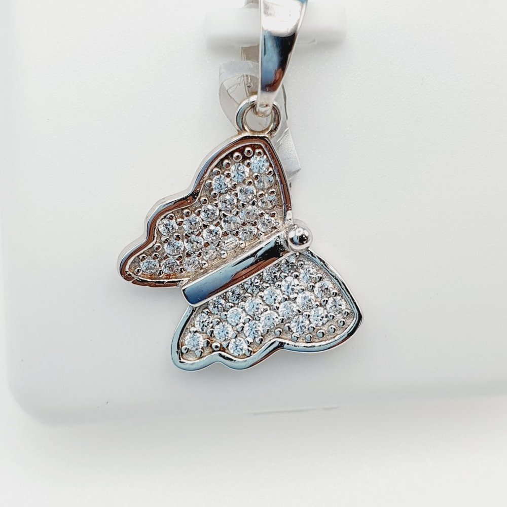 "925 Sterling Silver Cubic Zirconia Pendant, U19254769 - Picture 5 of 11